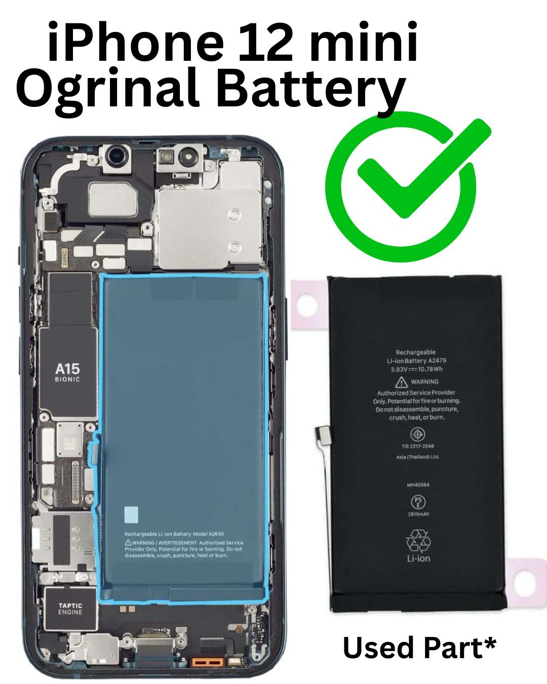 iPhone 12 Mini Orginal Battery