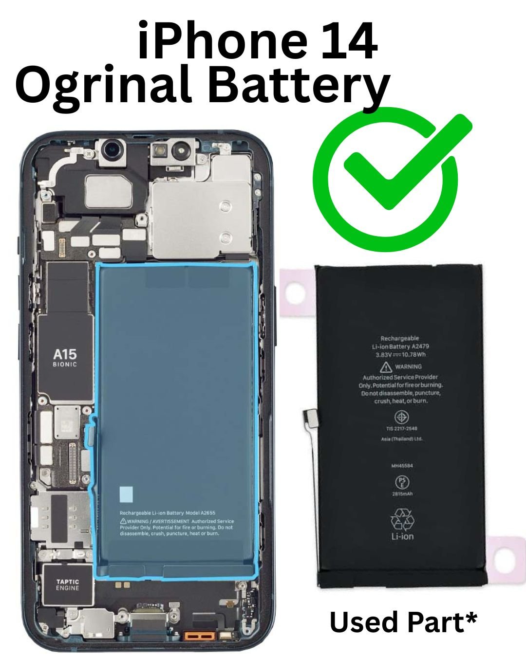 iphone 14 Orginal Battery