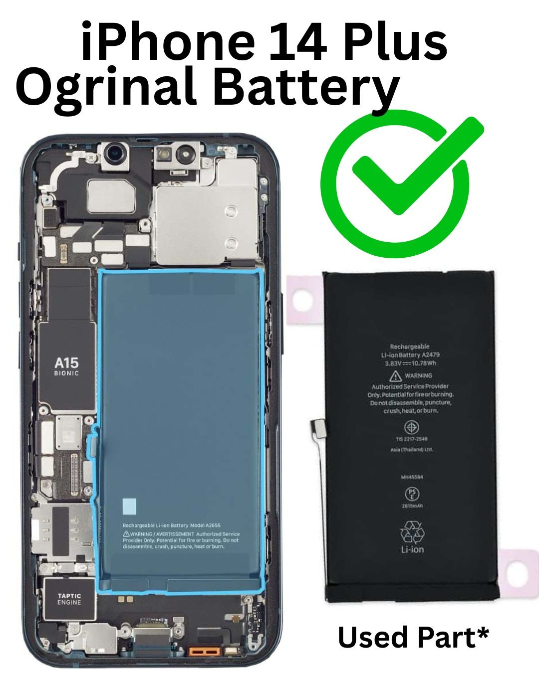 iphone 14 Plus Orginal Battery