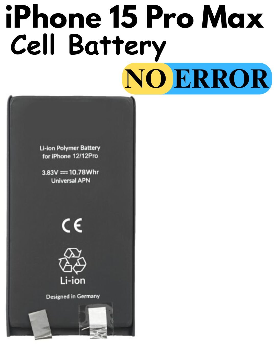 iPhone 15 Pro Max Cell Battery